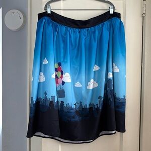 Disney Up Movie Navy and Light skirt Apparel